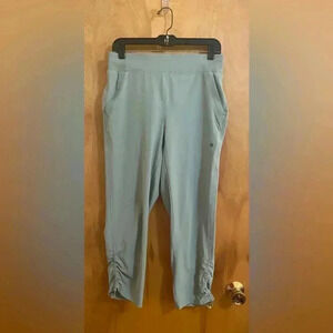 Apana Jogger Athletic Pants Teal Size Small EUC